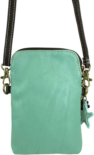 Miniatura 6 de Chala - Bolsa cruzada de piel sintética multicolor con correa ajustable para teléfono celular