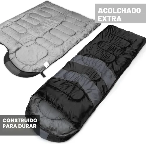 Miniatura 3 de MalloMe Sacos de dormir para adultos para clima frío y cálido, saco de dormir para mochileros para niños de 10 a 12 años, niñas, niños, ligeros