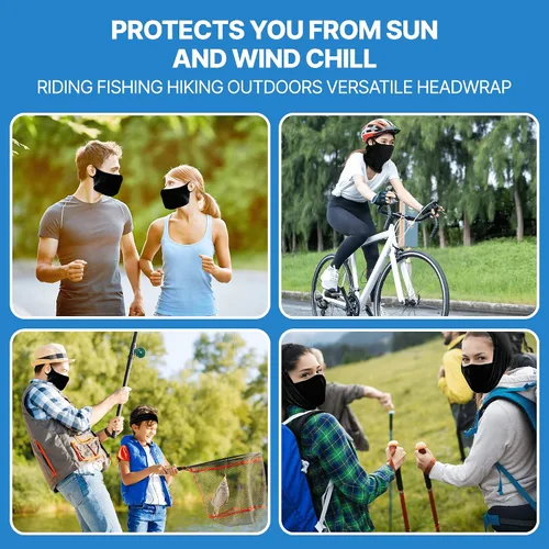 Miniatura 6 de Pasamontañas para la cara y el cuello, máscara para correr para hombres y mujeres Protección solar UV sin estaciones
