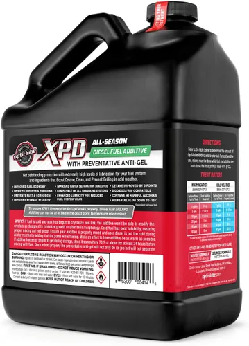 Miniatura 4 de Aditivo para combustible diésel Opti-Lube XPD: 1 galón. Viene con accesorios