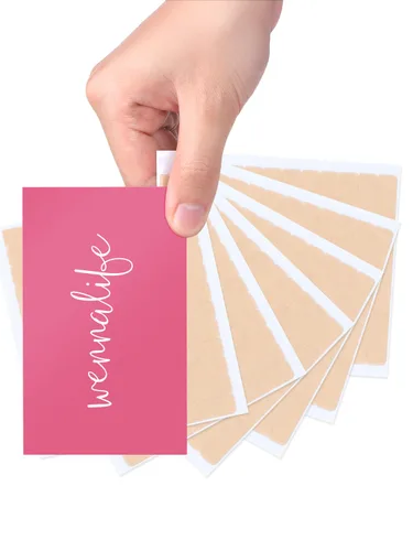 Miniatura 7 de WENNALIFE Extensiones de cabello con pestañas de cinta de repuesto de doble cara, sin residuos, transparentes para extensiones adhesivas, 72 Cinta