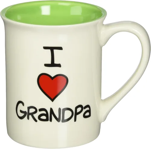 Miniatura 4 de Taza de gres Our Name is Mud "I Heart Dad", 16 oz.