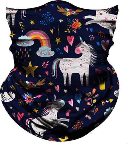 Miniatura 33 de Obacle Bandana sin costuras, máscara facial rave, para mujeres y hombres, para protección contra el polvo, el viento y el sol