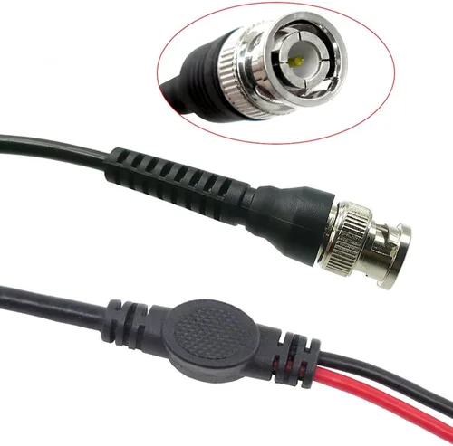 Miniatura 3 de Cable de prueba BNC Q9 a doble pinza de cocodrilo para prueba de osciloscopio (paquete de 2)