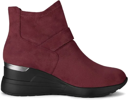 Miniatura 7 de Allegra K Botas de tobillo con plataforma y puntera redonda para mujer