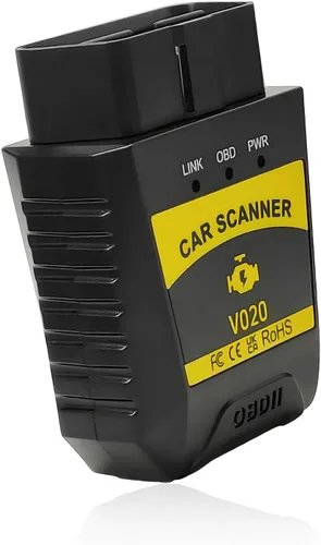 Escáner Bluetooth OBD2, herramienta de escaneo de diagnóstico automático para borrar/restablecer el código de error del motor del vehículo, lector