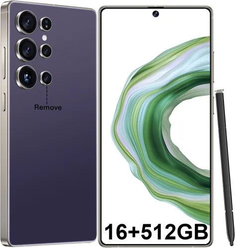 Miniatura 13 de JQAKP I25 Ultra Smartphone 16+512GB Android 14 Snapdragon 8 Gen 3 Cámara dual de 68MP+108MP Batería de 7000mAh Pantalla FHD+ de 6.99 Gris