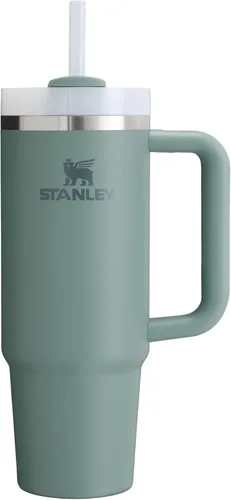 Miniatura 14 de STANLEY Quencher H2.0 FlowState - Vaso térmico de acero inoxidable con aislamiento al vacío, vaso con tapa y pajita para agua, té o café helado