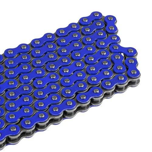 Miniatura 7 de Caltric Cadena de transmisión azul compatible con Kawasaki Mojave 250 Ksf250A 1987-2003