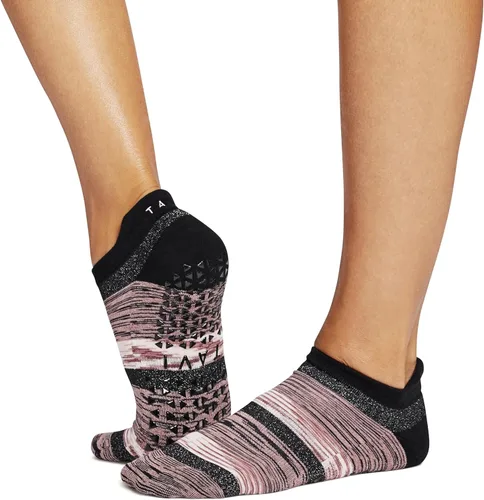 Miniatura 35 de TAVI - Calcetines de agarre inteligente para mujer, pilates, pantuflas, yoga y ballet, barre