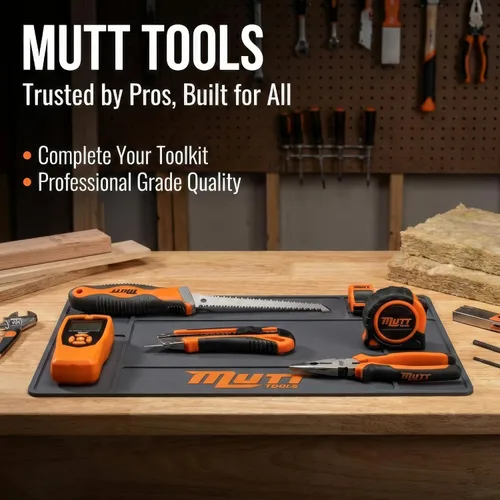 Miniatura 8 de Mutt Tools - Sierra profesional para paneles de yeso de 6 pulgadas con mango ergonómico, sierra Jab para corte de chapa - Sierra de ojo de cerradura