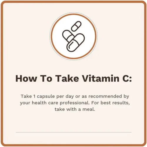 Miniatura 6 de Utzy Naturals Complejo de vitamina C 400 mg de vitamina C con bioflavonoides de Acercola y cítricos 60 cápsulas