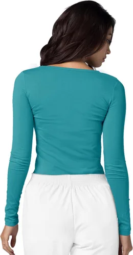 Miniatura 2 de Adar Underscrubs para Mujeres - Camiseta Underscrub de Manga Larga Comfort