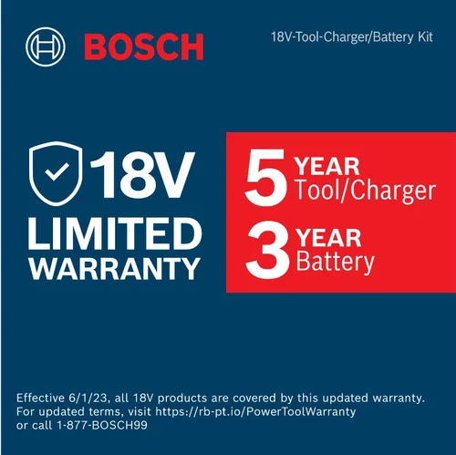 Miniatura 18 de BOSCH GEX18V-5B15 18V Kit de lijadora orbital aleatoria sin escobillas de 5 pulgadas con (1) batería de alimentación avanzada CORE18V 4 Ah