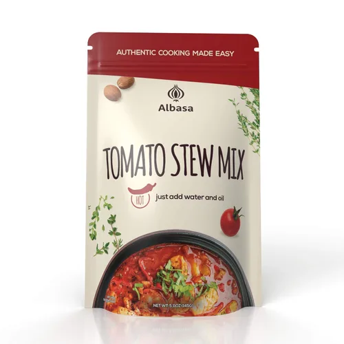 Albasa Mezcla de estofado de tomate 5.11oz (caliente)