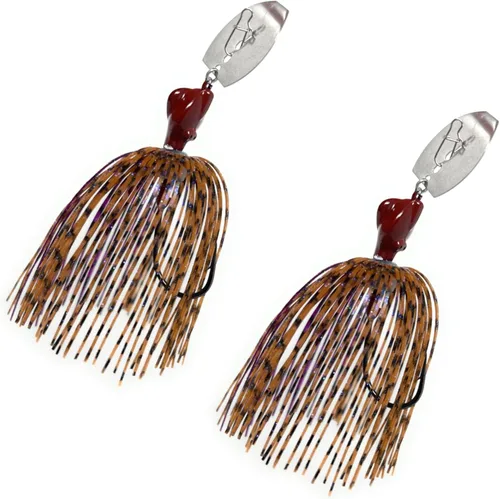 Miniatura 9 de Reaction Tackle Cabezales de plantilla de hoja rompedora de tungsteno para pesca, paquete de 2 plantillas de pesca para lubinas grandes y pequeñas