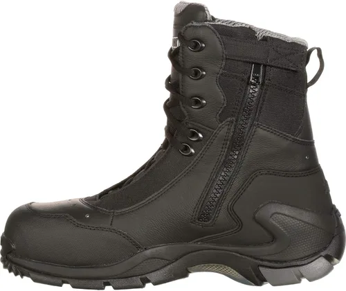 Miniatura 5 de ROCKY 1st Med - Bota de servicio público impermeable con puntera de fibra de carbono resistente a pinchazos y cremallera lateral