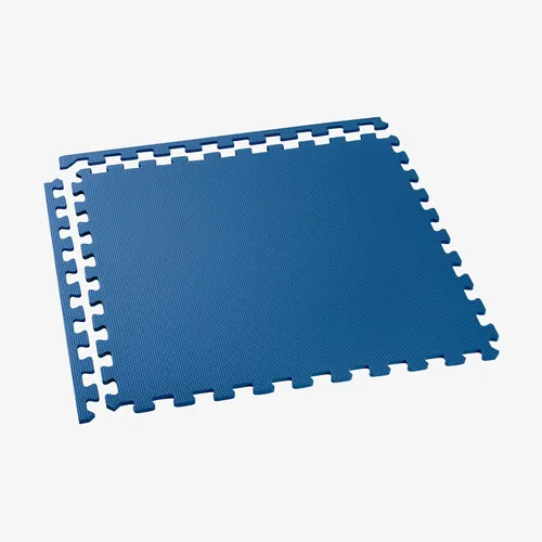 Miniatura 4 de We Sell Mats 3/8" Thick Multipurpose EVA Foam Exercise Floor Mat, Interlocking Tiles, Anti-Fatigue for Home or Gym Azul