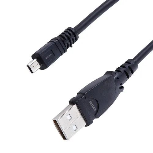 ienza Cable de carga y transferencia de fotos USB para PC Mac DMW-USBC1 para cámara Panasonic Lumix DMC-G7 ZS40 ZS50 TS30 SZ3 TZ8 TZ11 TZ15 TZ24 y