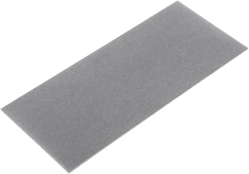 Oumefar Herramienta de pulido de placa fina, herramienta de afilado cuadrado, herramienta de afilado de piedra de afilar para cocina (grano 320)