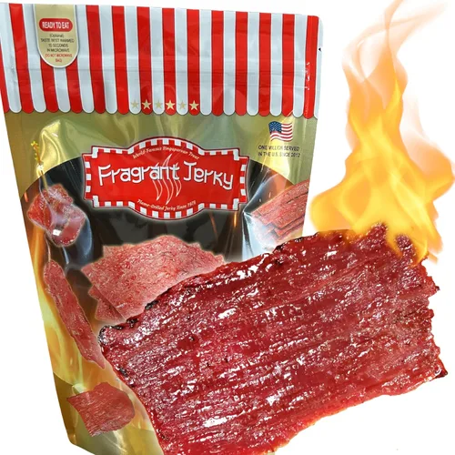 Miniatura 9 de Paquete variado #5 Singapore Beef Jerky, a la parrilla al fuego, enviado el mismo día (12 onzas en total) – incluye carne de res sabor original