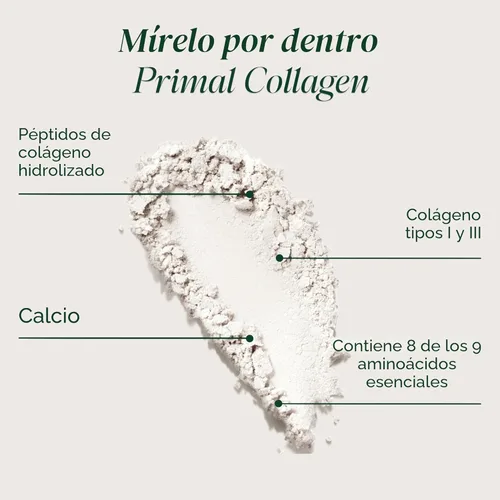 Miniatura 3 de Primal Harvest Polvo de Colágeno para Mujeres u Hombres Polvo de Péptidos de Colágeno Primal Tipo I y III, 10 Oz Polvo de Proteína de Colágeno