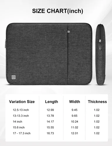 Miniatura 8 de DOMISO Funda para laptop MacBook Pro M4/M3/M2/M1 Pro/Max A3403 A3186 A2991 A2780 A2485 A2141, compatible con HP Lenovo Dell XPS 16 de 15.6 pulgadas