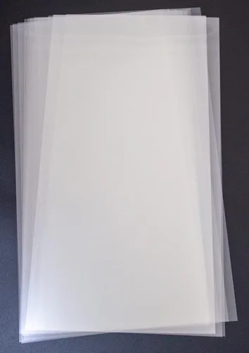 Miniatura 10 de Hoja de Mylar en blanco de 7.5 mil (paquete de 10), hoja de plástico transparente de 12 x 12 pulgadas, hojas de acetato transparente para Cricut