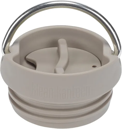 Klean Kanteen TKWide - Tapa de café aislada a prueba de fugas, sin BPA, apta para lavavajillas, color gris pardo