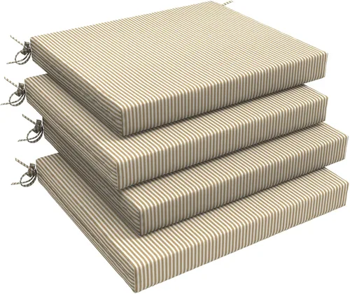 Miniatura 44 de LVTXIII Cojines para Sillas de Exterior, Cojines para Muebles de Patio Resistentes a la Decoloración, Cojines Cuadrados para Sillas de Esquina
