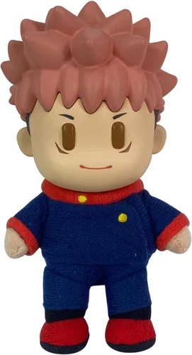 Great Eastern Entertainment Jujutsu Kaisen - Yuji Itadori (Smile) FigureKey Peluche 4.5" H