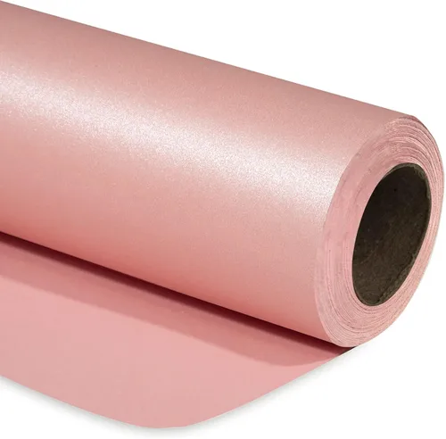 Miniatura 33 de RUSPEPA Papel de regalo negro mate, color liso perlado, papel lustre perfecto para bodas, cumpleaños, Navidad, baby shower, 17 pulgadas x 32.8 pies