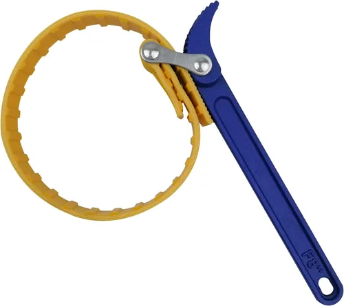 Llave de filtro de aceite tipo correa Llave de extracción ajustable multiusos Herramientas de motor automático Cinturón de reparación de motocicleta