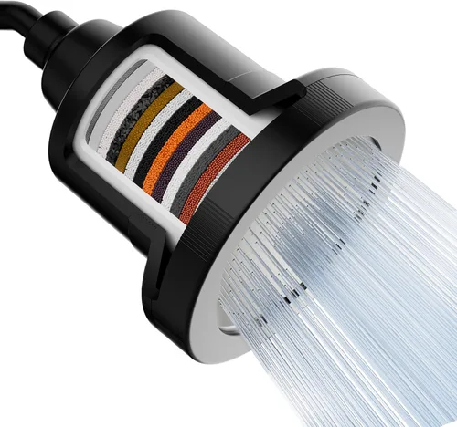 Miniatura 11 de Mist Cabezal de Filtro de Ducha para Agua Dura Mejora la Piel, el Cabello y las Uñas - Cabezal de Ducha Filtrado Compacto de Alto Rendimiento