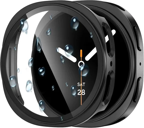 Miniatura 13 de Goton - Funda impermeable para Samsung Galaxy Watch 5 y 4 y FE, protector de pantalla de 40 mm con vidrio templado, 1 paquete de funda dura de PC