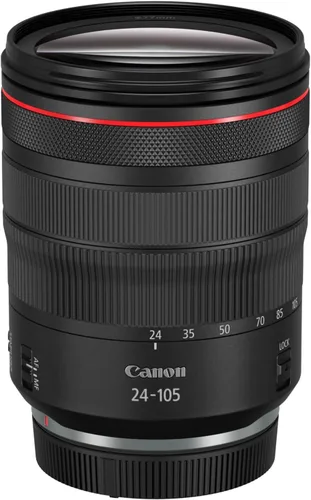 Lente Canon RF 24-105mm f/4L IS USM, Negro - 2963C002