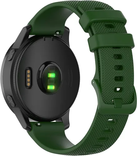 Correas de reloj Garmin Vivoactive 4 de 1.77 pulgadas, bandas de silicona de 0.866 pulgadas para Galaxy Watch 3 de 1.772 pulgadas/Galaxy Watch 1.811