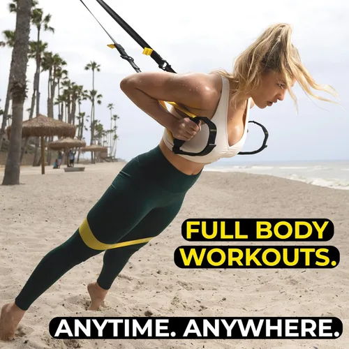 Miniatura 2 de TRX Entrenador de suspensión todo en uno + TRX Training Membresía bajo demanda de 6 meses