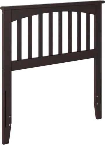 Miniatura 9 de Atlantic, muebles con cabecera tipo Mission, Madera, Blanco