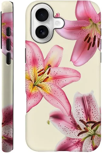 Miniatura 68 de DAIZAG Funda compatible con iPhone 13, funda duradera de protección contra golpes para niñas y mujeres, tema de retazos azul océano Tema