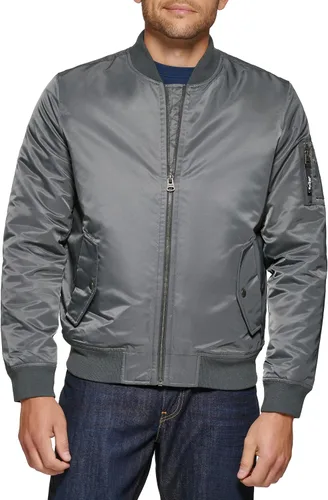 Miniatura 16 de Levi's MA-1 Flight chamarra satinada sin relleno para hombre