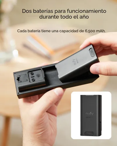 Miniatura 4 de eufy Security Timbre de video E340 (alimentado por batería), uso ininterrumpido con batería recargable, cámaras duales, 2K Full HD, sin tarifa