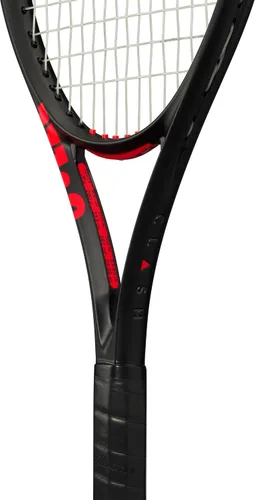 Miniatura 6 de Wilson Clash 108 V3 - Raqueta de tenis de rendimiento para adultos, tamaño de agarre de 1-4 1/8 pulgadas, ensartada con Sensation 16 Natural a