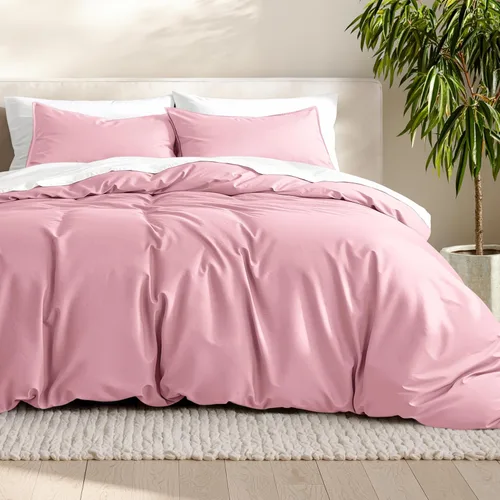 Miniatura 53 de Bare Home - Funda de edredón de ropa de cama extra larga - Colección premium de 1800 hilos súper suave - Funda de edredón ligera y fresca - Ropa