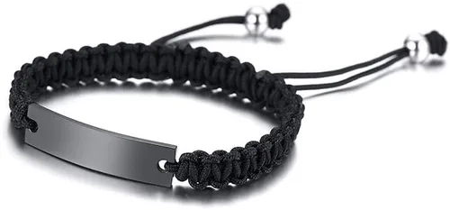 Miniatura 5 de VNOX Juego de 2, 3, 4, 5 pulseras de cuerda trenzada hechas a mano para dama de honor, pareja