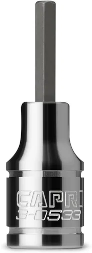 Miniatura 12 de Capri Tools 3-0531 2 mm Llave allen hexagonal, 1/4-pulgada de unidad, métrica