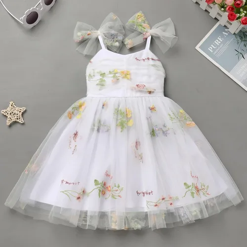 Miniatura 218 de IMEKIS Vestido de princesa de cumpleaños para niña pequeña, confeti brillante, bohemio, arco iris, pastel, sesión de fotos, traje para 1-6T