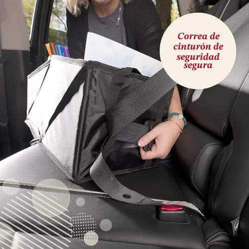 Miniatura 5 de Lusso Gear Organizador de Asiento de Automóvil para Asiento Delantero o Trasero - Ideal para Adultos y Niños, Cuenta con 9 Compartimentos