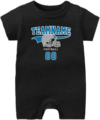 Miniatura 19 de Traje de fútbol personalizado para bebé, hace que tu bebé nombre y número de ropa de fútbol regalos