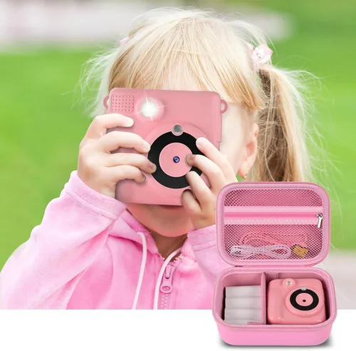 Miniatura 2 de Funda universal para cámara infantil compatible con ESOXOFFORE/para GKTZ/para WEEFUN/para Anchioo/para MINIBEAR Cámara de impresión instantánea